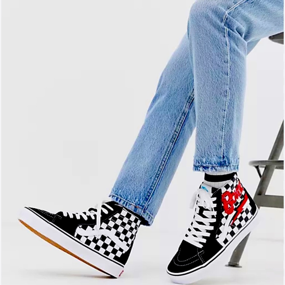 Limited Edition: David Bowie Vans (women’s 6, men’s 4.5)